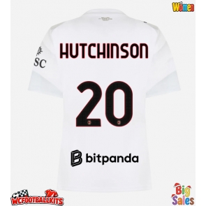 AC Milan Omari Hutchinson #20 Replica Away Stadium Shirt for Women 2026-27 Short Sleeve